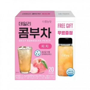 Danongwon Daily Kombucha Peach Flavor 5 gm x 20 Sachet