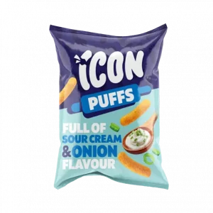 Icon Puffs With Sour Cream Flavor 50 gm
