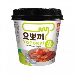 Yopokki Korean Halal Tomato Topokki 120 gm